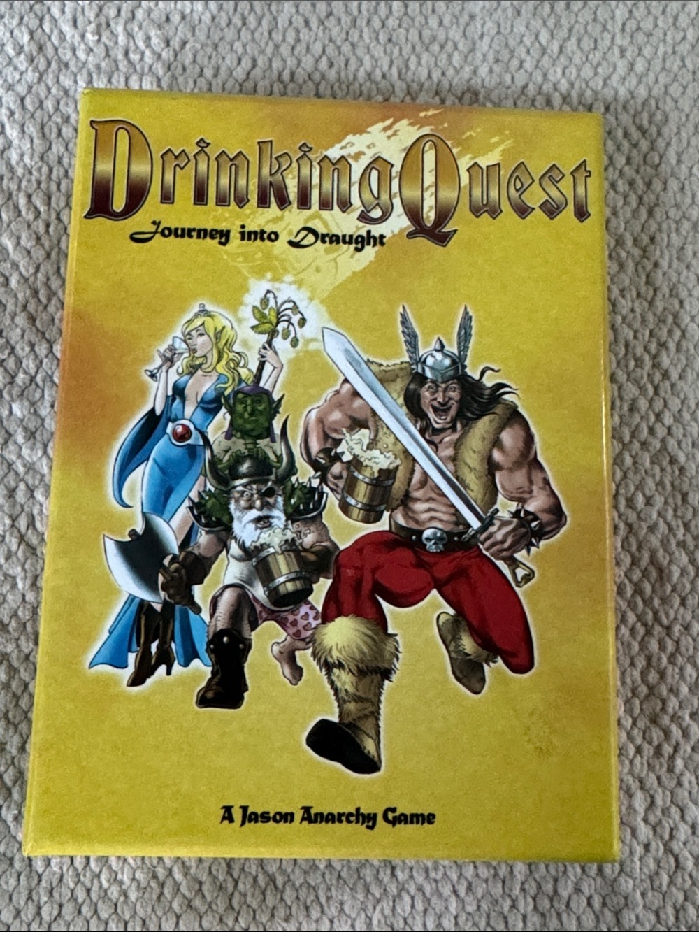 Drinking Quest: Journey into draught Party Card Game - role playing game